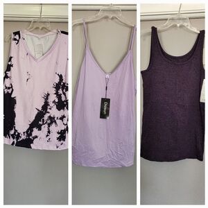 3 Tank tops Woman's 2X